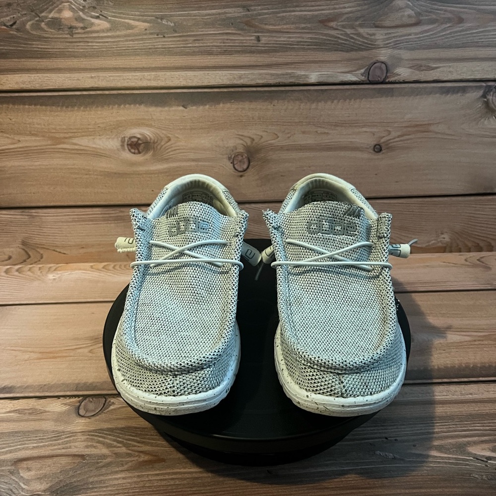 Hey Dude Moccasins in Soft Gray - Picture 2 of 7